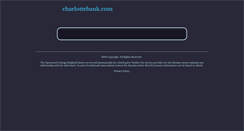 Desktop Screenshot of charlottebank.com